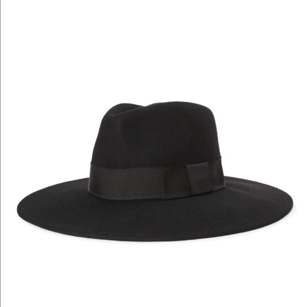 Black Felt Joanna Hat